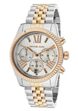 Michael Kors Lexington Chronograph Silver Dial Two Tone Steel Strap Watch for Women - MK5735 Buy Now By Michael Kors