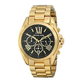 Michael Kors Bradshaw Black Dial Gold Steel Strap Watch for Women - MK5739 Buy Now By Michael Kors