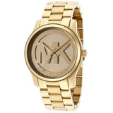 Michael Kors Runway Gold Dial Gold Steel Strap Watch for Women - MK5786 Buy Now By Michael Kors
