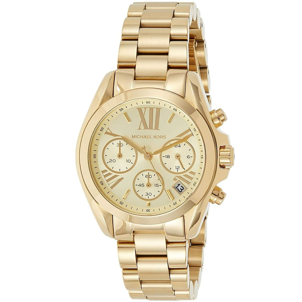 Michael Kors Bradshaw Gold Dial Gold Steel Strap Watch for Women - MK5798 Buy Now By Michael Kors