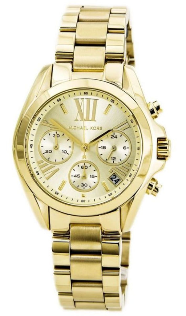 Michael Kors Bradshaw Gold Dial Gold Steel Strap Watch for Women - MK5798 Buy Now By Michael Kors