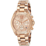 Michael Kors Bradshaw Chronograph Rose Gold Dial Rose Gold Steel Strap Watch for Women - MK5799 Buy Now By Michael Kors