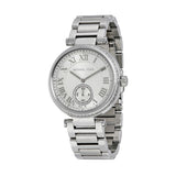 Michael Kors Skylar Silver Dial Silver Steel Strap Watch for Women - MK5866 Buy Now By Michael Kors