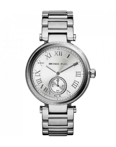 Michael Kors Skylar Silver Dial Silver Steel Strap Watch for Women - MK5866 Buy Now By Michael Kors