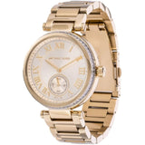 Michael Kors Skylar Gold Dial Gold Steel Strap Watch for Women - MK5867 Buy Now By Michael Kors
