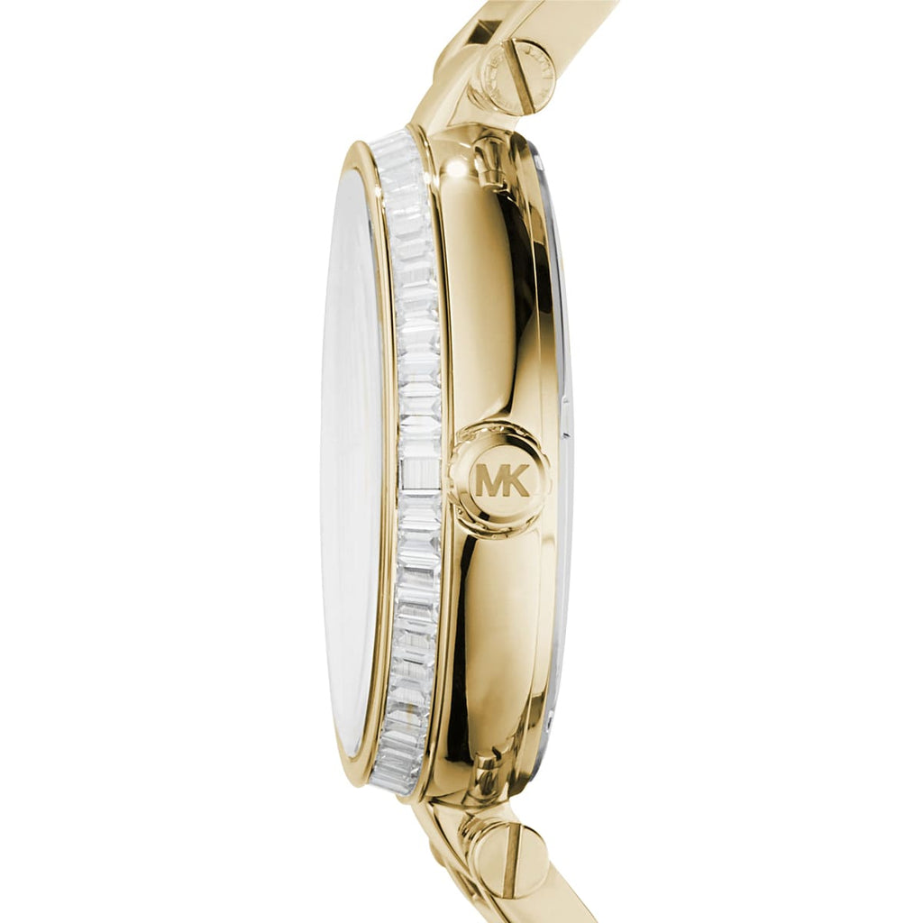 Michael Kors Skylar Gold Dial Gold Steel Strap Watch for Women - MK5867 Buy Now By Michael Kors