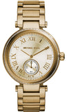 Michael Kors Skylar Gold Dial Gold Steel Strap Watch for Women - MK5867 Buy Now By Michael Kors