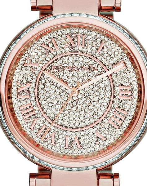 Michael Kors Skylar Rose Gold Dial Rose Gold Steel Strap Watch for Women - MK5868 Buy Now By Michael Kors