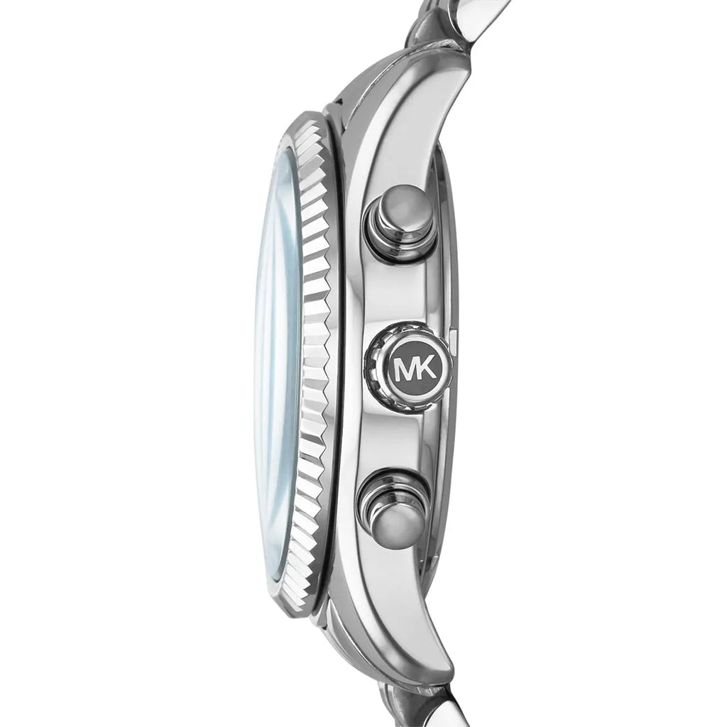 Michael Kors Lexington Chronograph Blue Dial Silver Steel Strap Watch For Women - MK5887 Buy Now By Michael Kors