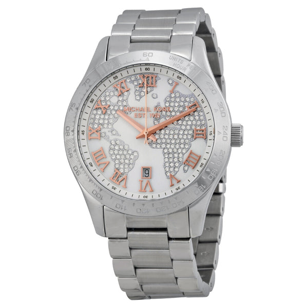 Michael Kors Layton Silver Dial Silver Steel Strap Watch for Women - MK5958 Buy Now By Michael Kors