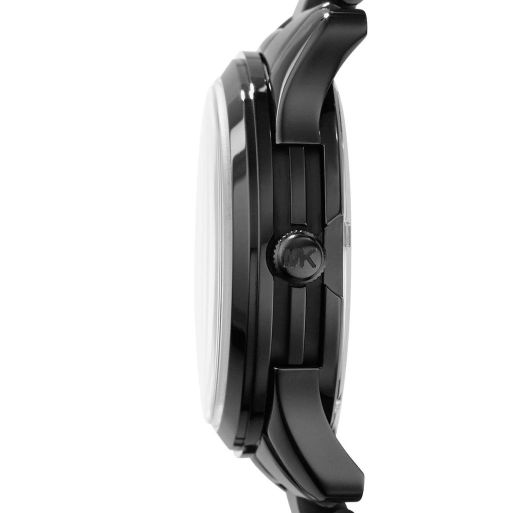 Michael Kors Runway Black Dial Black Steel Strap Watch for Women - MK6057 Buy Now By Michael Kors