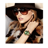 Michael Kors Skylar Green Dial Gold Steel Strap Watch for Women - MK6065 Buy Now By Michael Kors