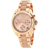 Michael Kors Bradshaw Rose Gold Dial Two Tone Steel Strap Watch for Women - MK6066 Buy Now By Michael Kors