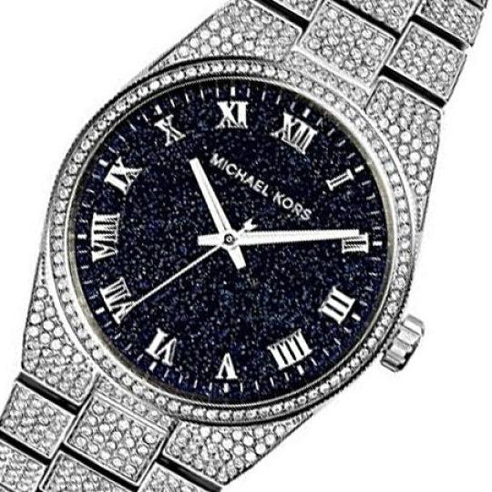 Michael Kors Channing Diamonds Black Dial Silver Steel Strap Watch for Women - MK6089 Buy Now By Michael Kors