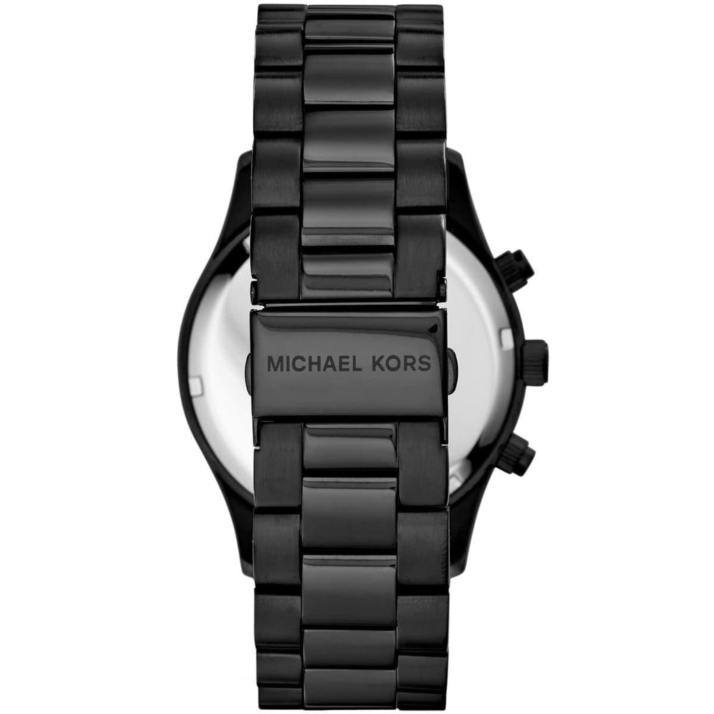 Michael Kors Layton Pave Black Dial Black Steel Strap Watch for Women - MK6091 Buy Now By Michael Kors