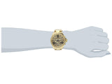 Michael Kors Wren Chronograph Crystal Pave Gold Dial Gold Steel Strap Watch for Women - MK6095 Buy Now By Michael Kors