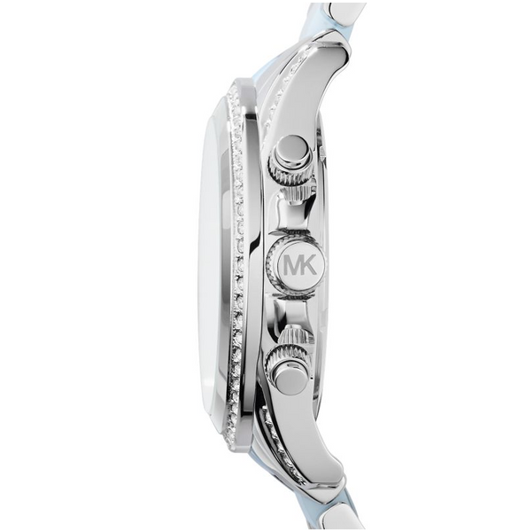 Michael Kors Blair Silver Dial Two Tone Steel Strap Watch for Women - MK6137 Buy Now By Michael Kors