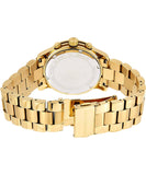 Michael Kors Runway Chronograph Orange Dial Gold Steep Strap Watch For Women - MK6162 Buy Now By Michael Kors