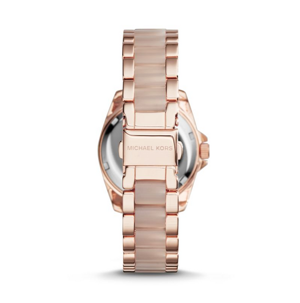 Michael Kors Blair Rose Gold Dial Two Tone Steel Strap Watch for Women - MK6175 Buy Now By Michael Kors