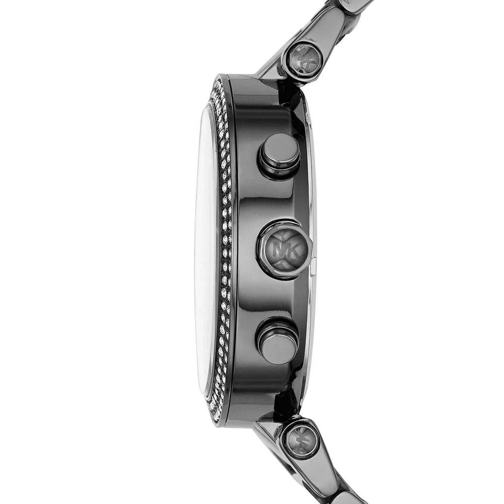 Michael Kors Parker Chronograph Grey Dial Grey Steel Strap Watch For Women - MK6265 Buy Now By Michael Kors