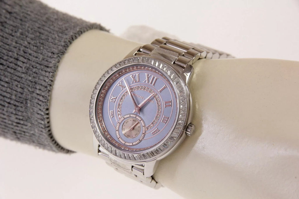 Michael Kors Madelyn Quartz Blue Dial Silver Steel Strap Watch For Women - MK6286 Buy Now By Michael Kors