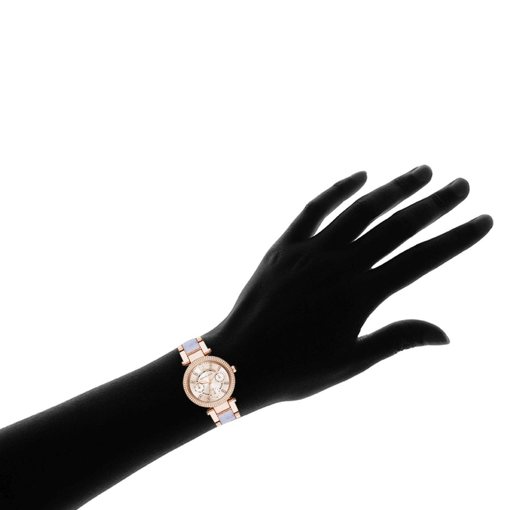 Michael Kors Parker Gold Dial Two Tone Steel Strap Watch for Women - MK6327 Buy Now By Michael Kors