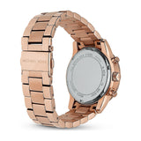 Michael Kors Ritz Chronograph Rose Gold Dial Rose Gold Steel Strap Watch for Women - MK6357 Buy Now By Michael Kors