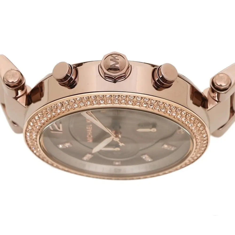 Michael Kors Parker Analog Quartz Brown Dial Brown Steel Strap Watch For Women - MK6378 Buy Now By Michael Kors