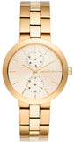 Michael Kors Garner Quartz Gold Dial Gold Steel Strap Watch For Women - MK6408 Buy Now By Michael Kors