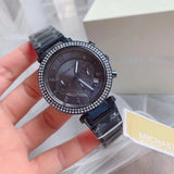 Michael Kors Parker Chronograph Blue Dial Blue Steel Strap Watch For Women - MK6418 Buy Now By Michael Kors