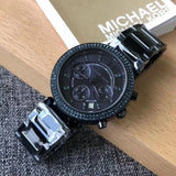 Michael Kors Parker Chronograph Blue Dial Blue Steel Strap Watch For Women - MK6418 Buy Now By Michael Kors