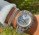 Michael Kors Mini Bradshaw Crystals Silver Dial Silver Steel Strap Watch For Women - MK6454 Buy Now By Michael Kors