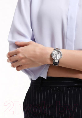 Michael Kors Parker Silver Dial Silver Stainless Steel Strap Watch for Women - MK6483 Buy Now By Michael Kors