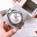 Michael Kors Bradshaw Quartz Silver Dial Silver Steel Strap Watch For Women - MK6554 Buy Now By Michael Kors