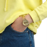 Michael Kors Sofie Chronograph Quartz Gold Dial Gold Steel Strap Watch For Women - MK6559 Buy Now By Michael Kors