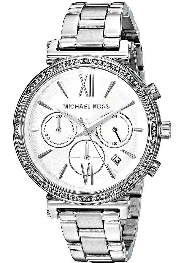 Michael Kors Sofie Quartz Silver Dial Silver Steel Strap Watch For Women - MK6575 Buy Now By Michael Kors