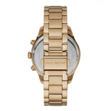 Michael Kors Ritz Chronograph Gold Dial Gold Steel Strap Watch For Women - MK6597 Buy Now By Michael Kors