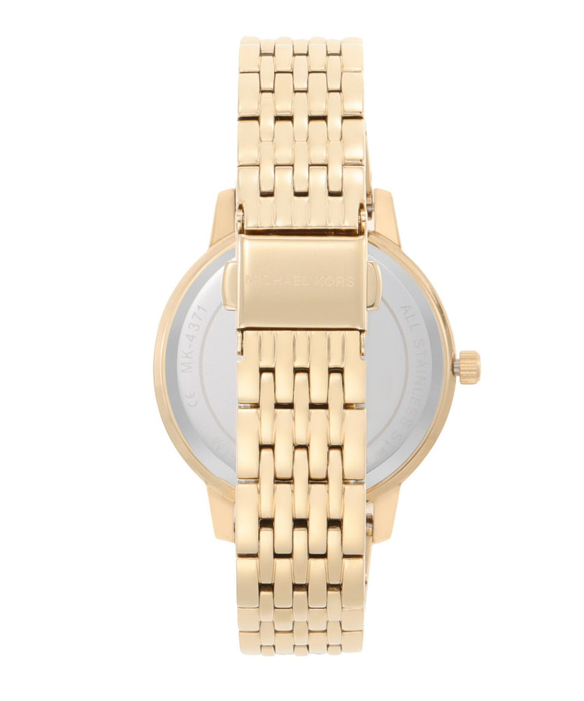 Michael Kors Melissa Pave Gold Dial Gold Steel Strap Watch for Women - MK4371 Buy Now By Michael Kors