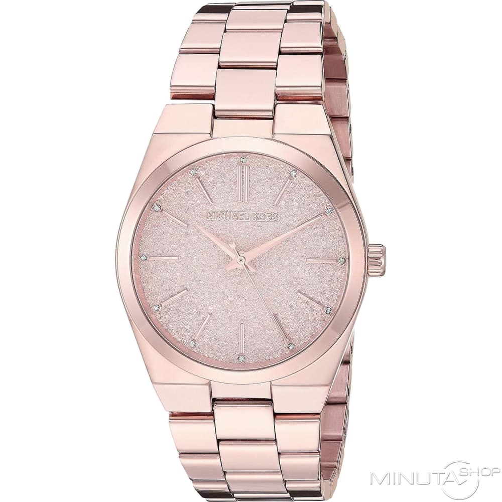 Michael Kors Channing Quartz Rose Gold Dial Rose Gold Steel Strap Watch For Women - MK6624 Buy Now By Michael Kors