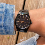 Michael Kors Channing Quartz Black Dial Black Steel Strap Watch For Women - MK6625 Buy Now By Michael Kors