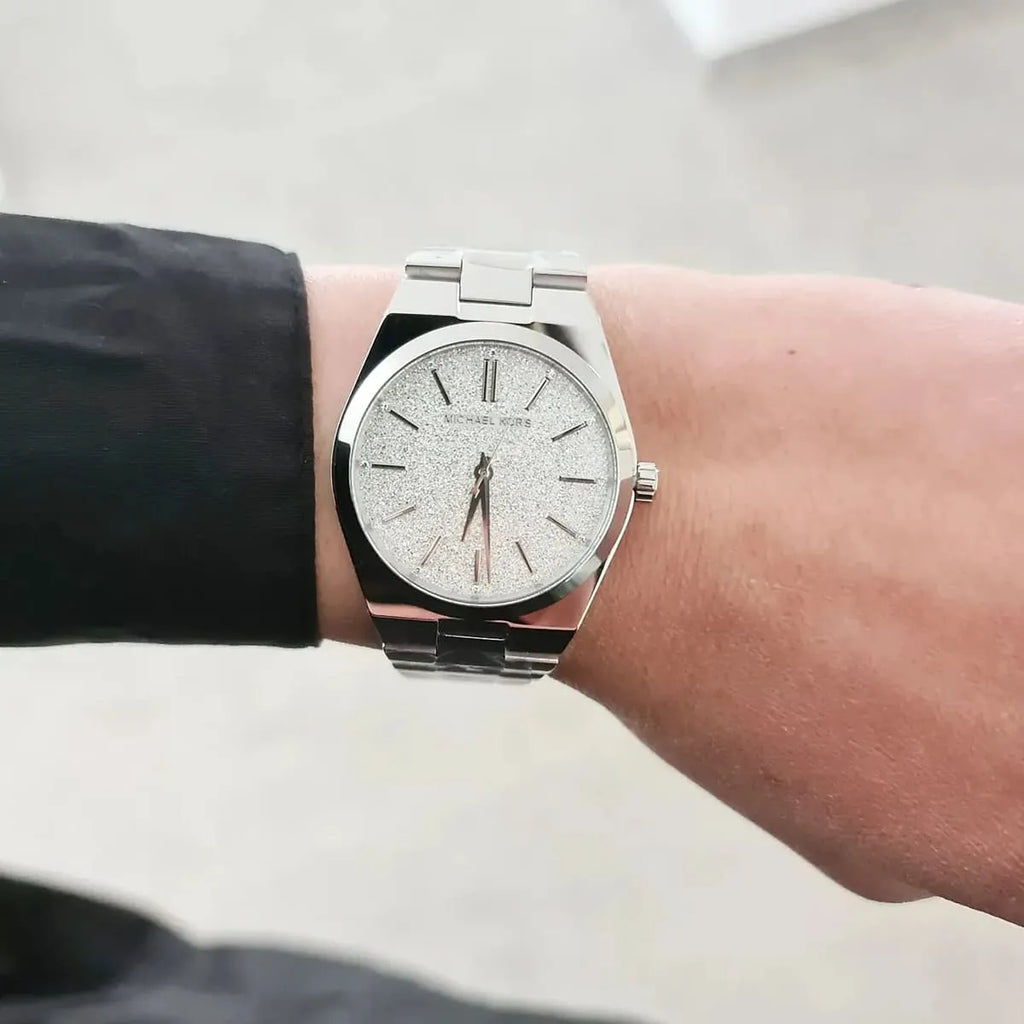 Michael Kors Channing Three Hand Silver Dial Silver Steel Strap Watch For Women - MK6626 Buy Now By Michael Kors