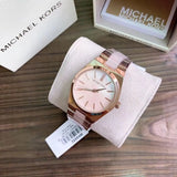 Michael Kors Channing Quartz Mother of Pearl Pink Dial Two Tone Steel Strap Watch For Women - MK6652 Buy Now By Michael Kors