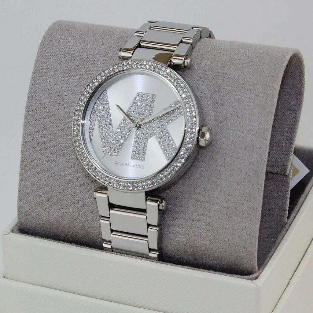 Michael Kors Parker Quartz Silver Dial Silver Steel Strap Watch For Women - MK6658 Buy Now By Michael Kors