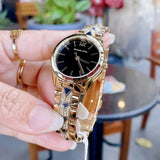 Michael Kors Runway Mercer Quartz Black Dial Two Tone Steel Strap Watch For Women - MK6672 Buy Now By Michael Kors