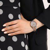 Michael Kors Runway Mercer Crystals Silver Dial Two Tone Steel Strap Watch For Women - MK6716 Buy Now By Michael Kors