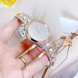 Michael Kors Runway Mercer Crystals Silver Dial Two Tone Steel Strap Watch For Women - MK6716 Buy Now By Michael Kors