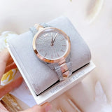 Michael Kors Runway Mercer Crystals Silver Dial Two Tone Steel Strap Watch For Women - MK6716 Buy Now By Michael Kors