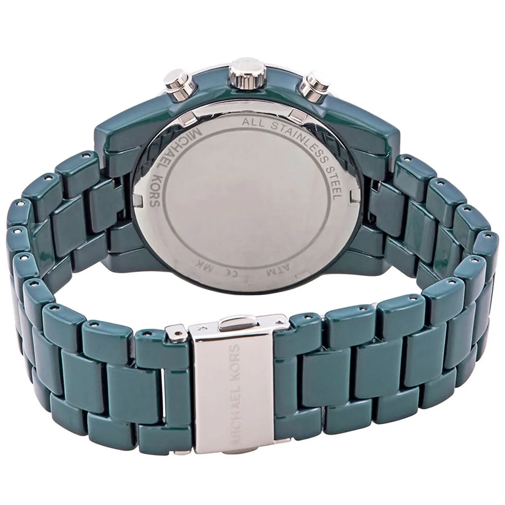 Michael Kors Bradshaw Chronograph Blue Dial Blue Steel Strap Watch For Men - MK6722 Buy Now By Michael Kors