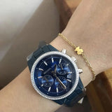 Michael Kors Bradshaw Chronograph Blue Dial Blue Steel Strap Watch For Men - MK6722 Buy Now By Michael Kors