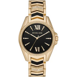 Michael Kors Whitney Quartz Black Dial Two Tone Steel Strap Watch For Women - MK6743 Buy Now By Michael Kors